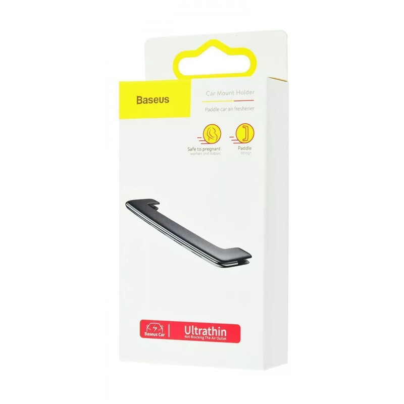 Ароматизатор в авто Baseus Paddle Black (SUXUN-BP01)