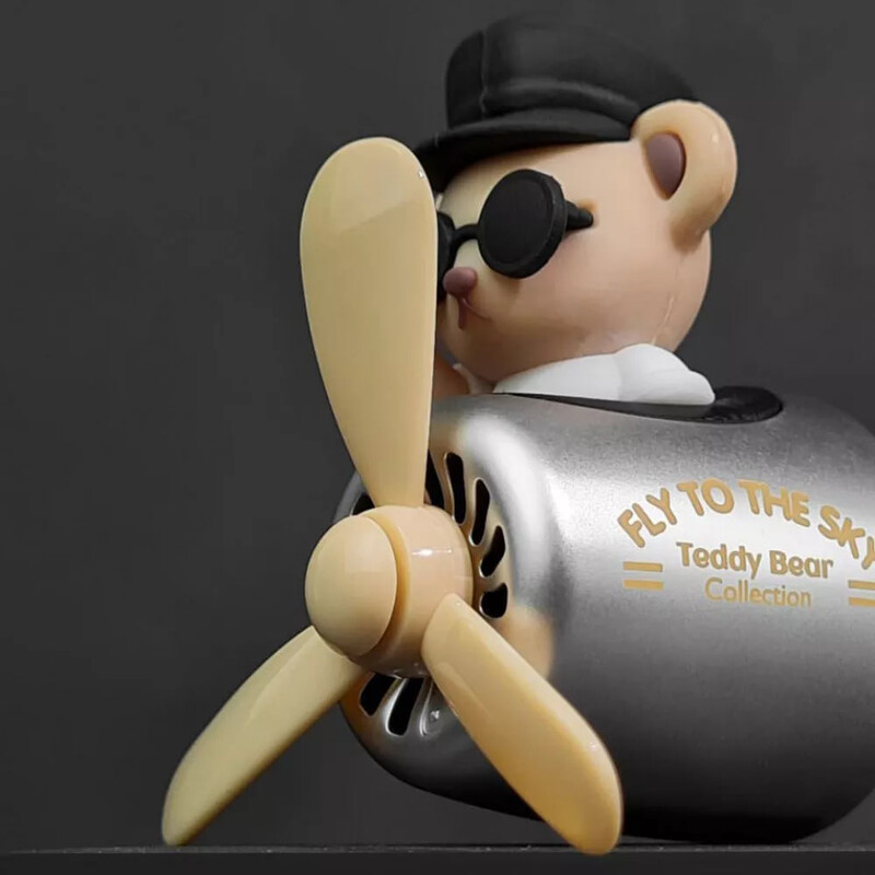 Ароматизатор в авто PRC Pilot Bear Beige (32884)