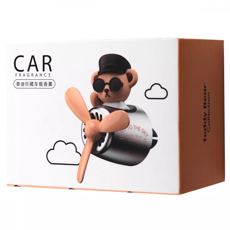 Ароматизатор в авто PRC Pilot Bear Beige (32884)