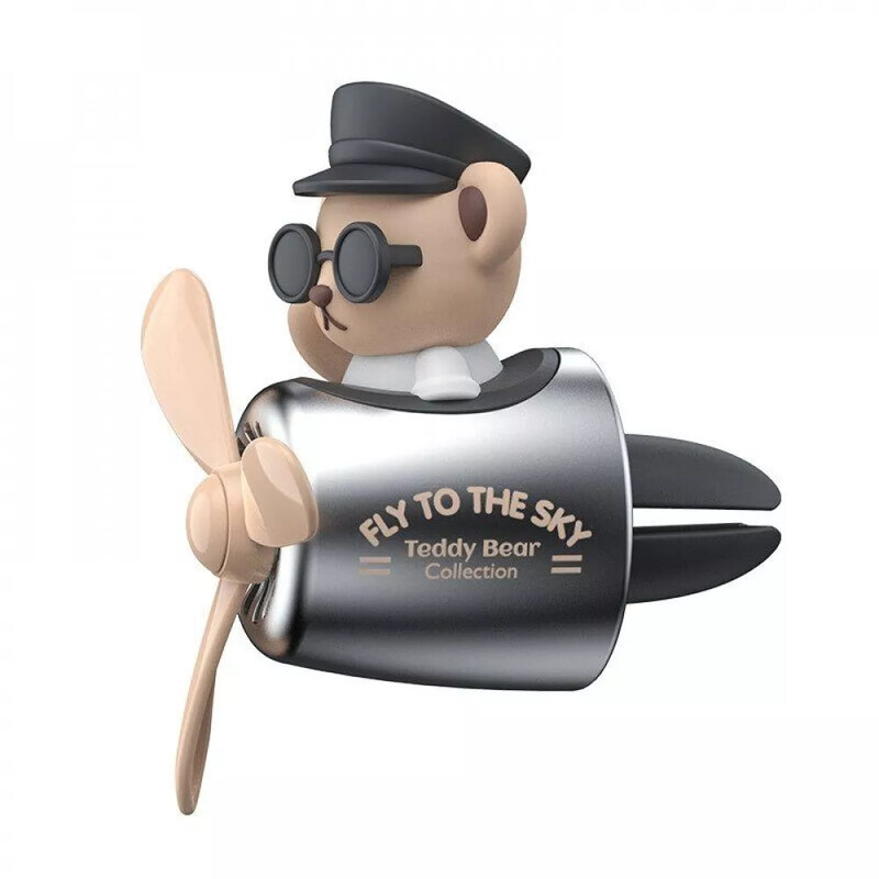 Ароматизатор в авто PRC Pilot Bear Beige (32884)