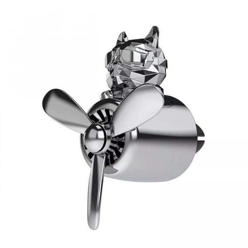 Ароматизатор в авто PRC Pilot Bulldog Silver (42344)
