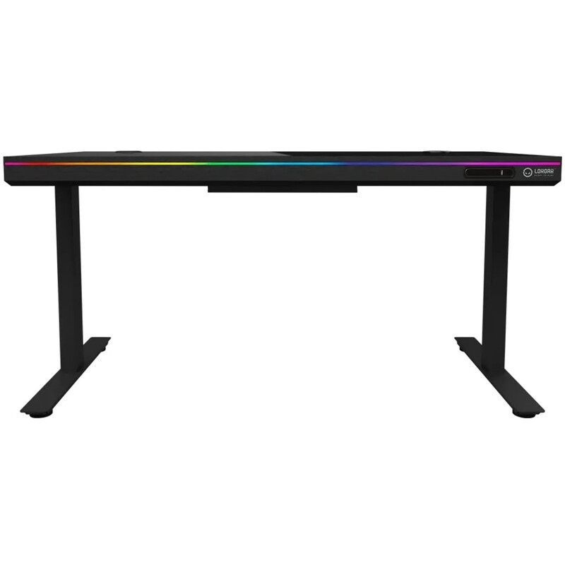 Геймерський стіл Lorgar PRO 80G Glass Black (LRG-DP80G)