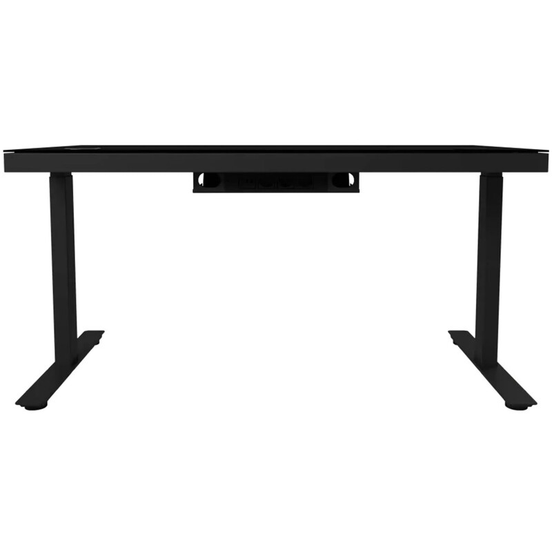Геймерський стіл Lorgar PRO 80G Glass Black (LRG-DP80G)