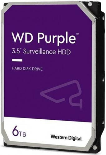 Фото - Накопитель HDD SATA 6.0TB WD Purple 5400rpm 128MB (WD62PURZ) | click.ua