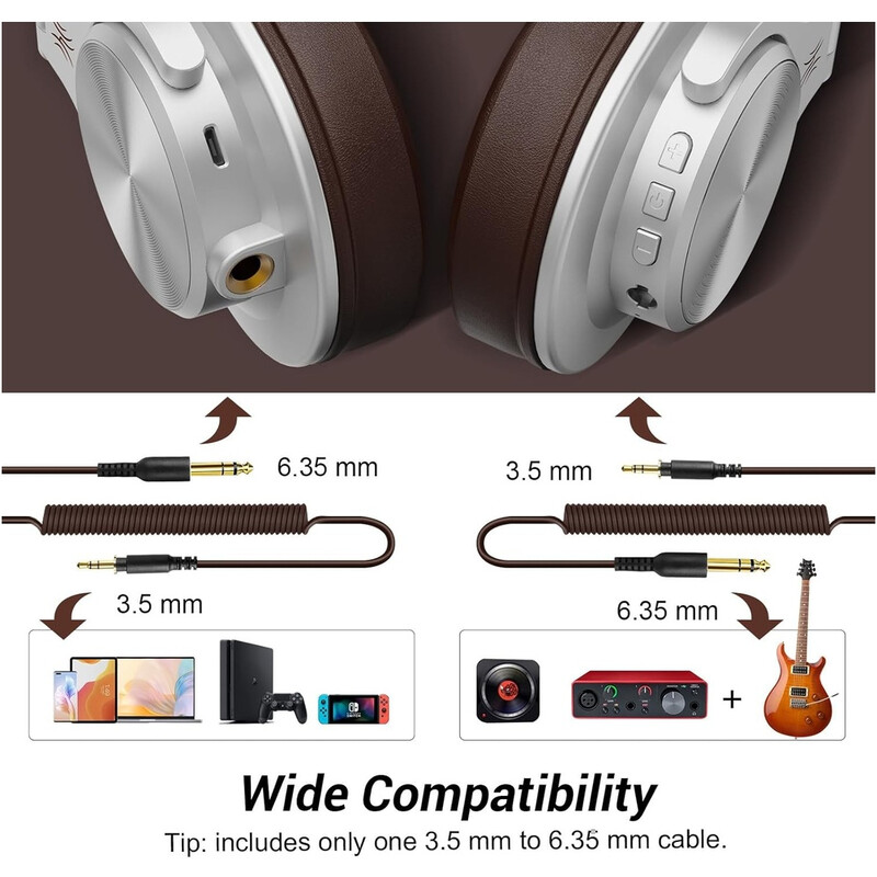 Наушники OneOdio Fusion A70 Silver Brown