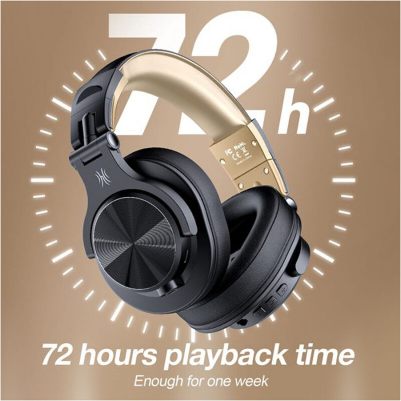 Наушники OneOdio Fusion A70 Black Gold