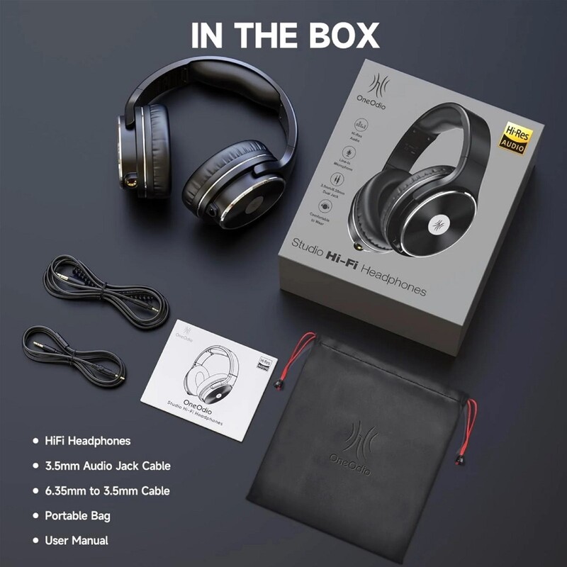 Наушники OneOdio Studio HiFi Black