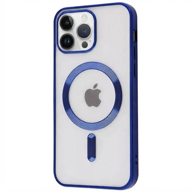 Чохол-накладка PRC Metal Matte Case with Magnetic Ring для iPhone 14 Pro Max Midnight Blue