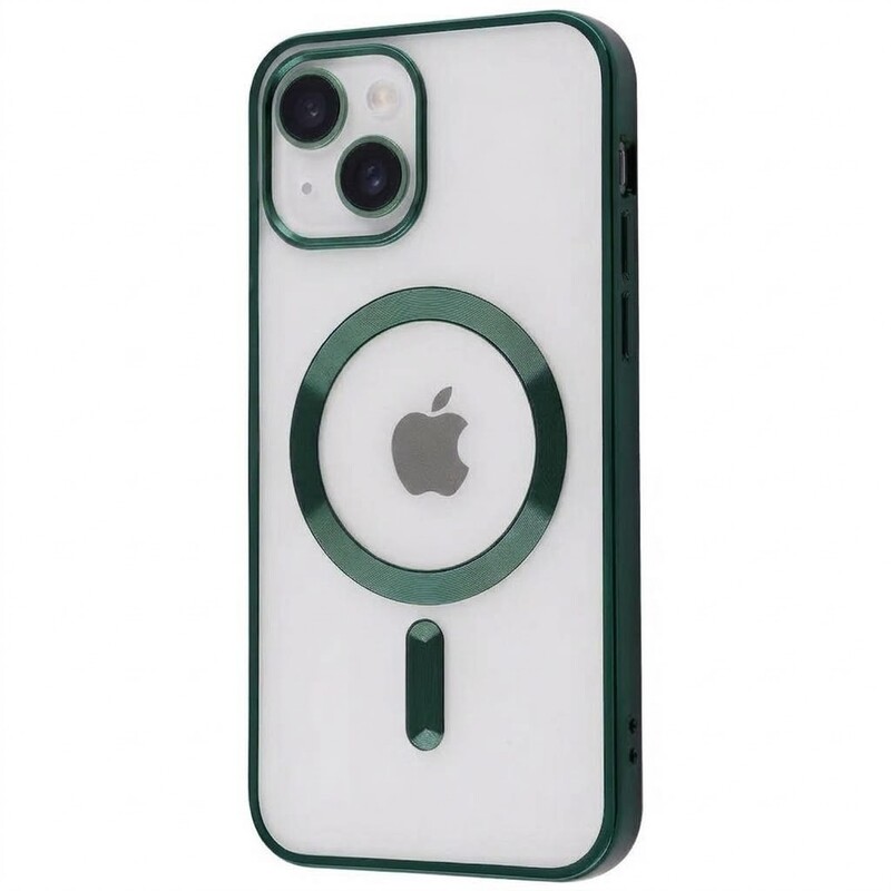 Чохол-накладка PRC Metal Matte Case with Magnetic Ring для iPhone 15 Green
