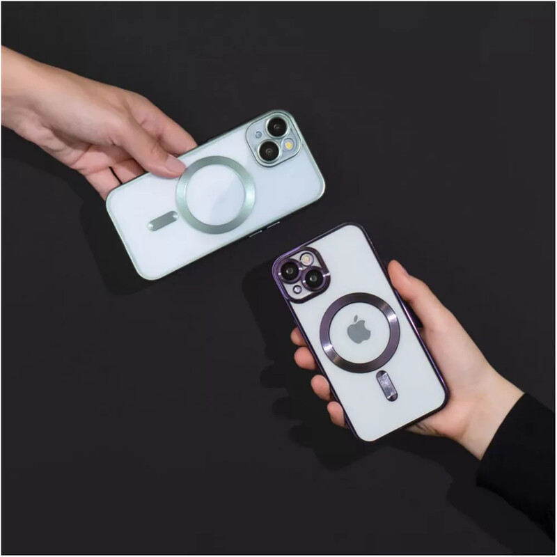 Чохол-накладка PRC Metal Matte Case with Magnetic Ring для iPhone 15 Green