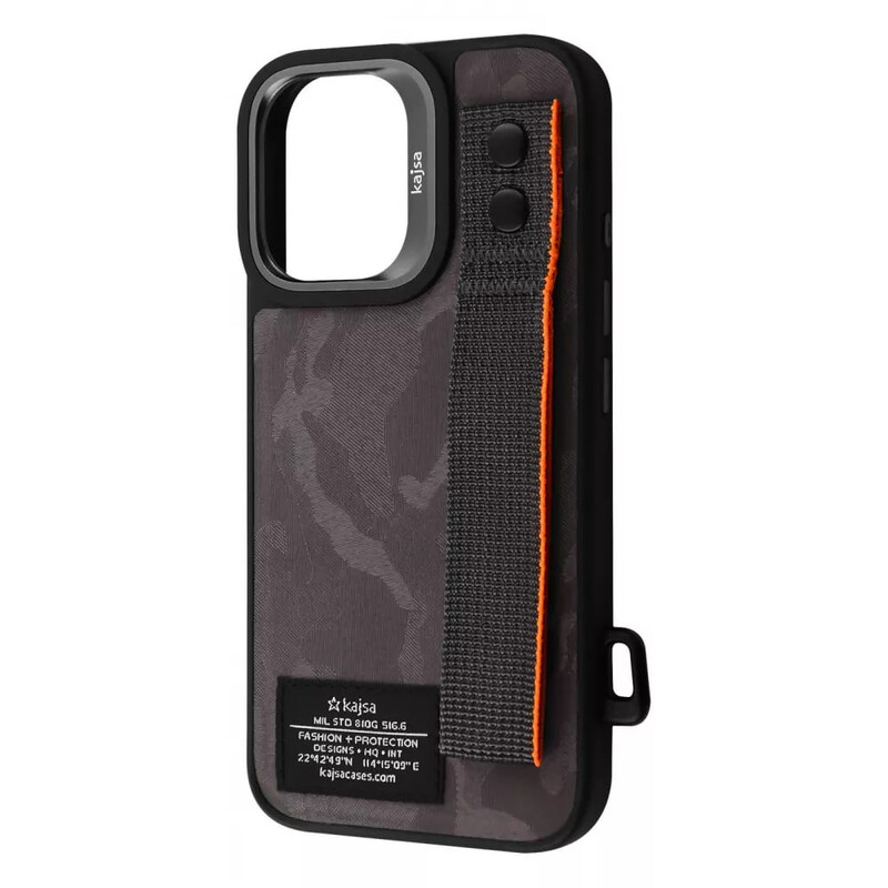Чохол-накладка Kajsa Outdoor Collection with Magnetic Ring iPhone 16 Grey (2003000171136)