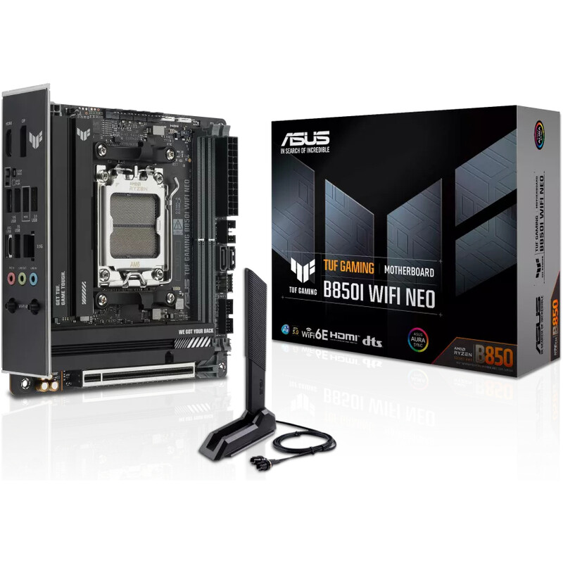 Материнская плата Asus TUF Gaming B850I WiFi Neo Socket AM5