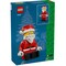 Фото - Конструктор LEGO Iconic Увеличенная минифигурка Санты (40820) | click.ua