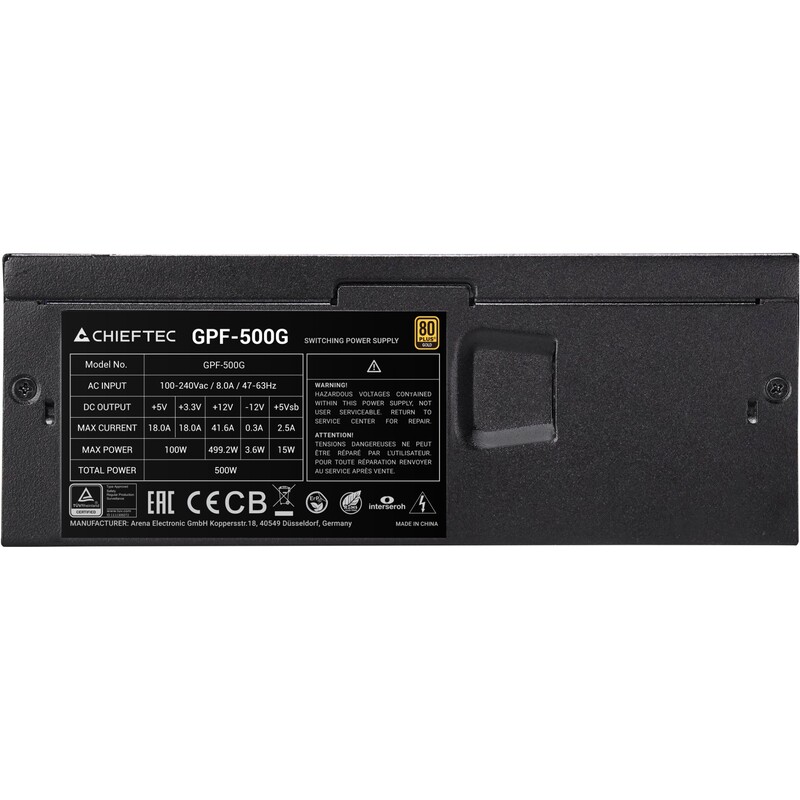 Блок питания Chieftec Smart GPF-500G 500W