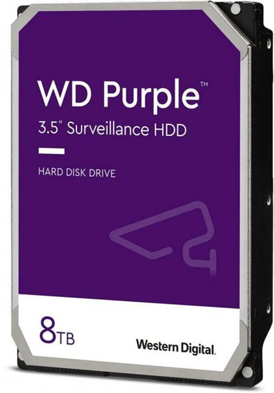 Накопитель HDD SATA 8.0TB WD Purple 5640rpm 128MB (WD84PURZ)