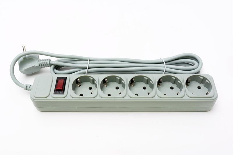 Фільтр живлення ProLogix (PRS-050P5-45G) 5 розеток, 4.5 м, сірий