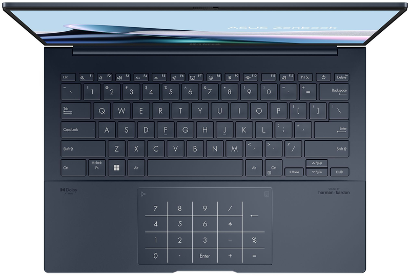 Ноутбук Asus Zenbook 14 OLED UX3405CA-QL296 (90NB14W3-M00BL0) Ponder Blue