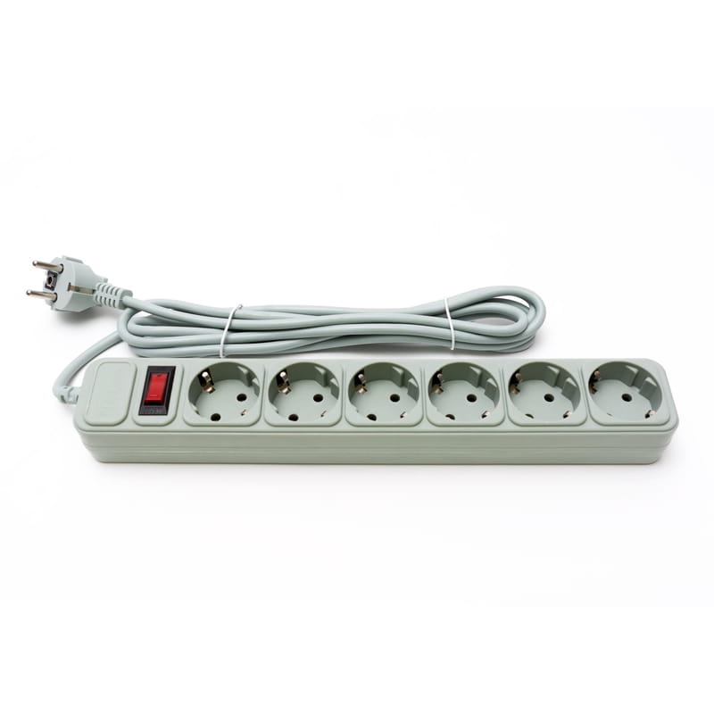 Фільтр живлення ProLogix (PRS-075P6-30G) 2.2 кВт, 6 розеток, 3 м, сірий