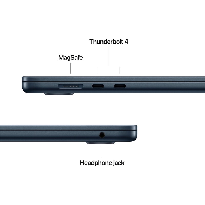 Ноутбук Apple MacBook Air 15.3" M5 16/512GB 2026 Midnight (MDVH4UA/A)