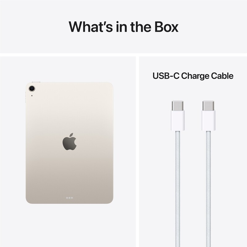 Планшет Apple iPad Air 11 M4 2026 Wi-Fi 128GB Starlight (MH334TY/A)