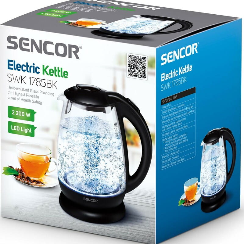 Електрочайник Sencor SWK 1785BK