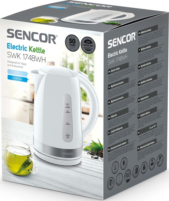 Електрочайник Sencor SWK 1748WH
