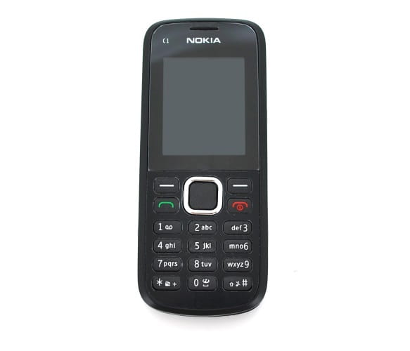 Мобільний телефон Nokia C1-02 Black high copy