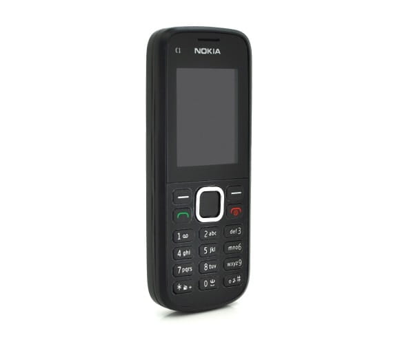 Мобільний телефон Nokia C1-02 Black high copy