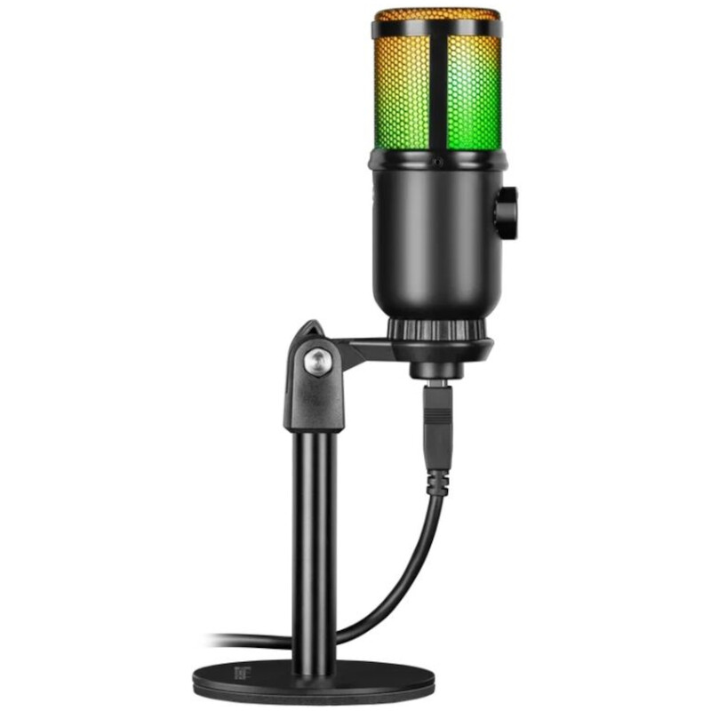 Мікрофон Defender Glow GMC 400 USB RGB Black (64640)