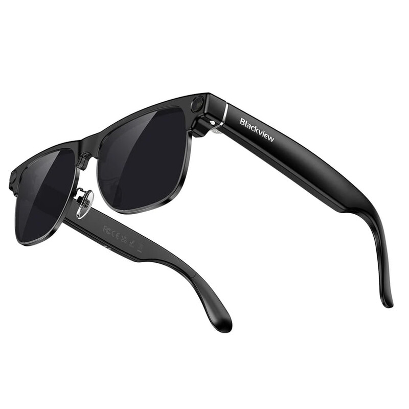 Смарт-очки Blackview BV200 AI Sunglasses Black (6931548328322)