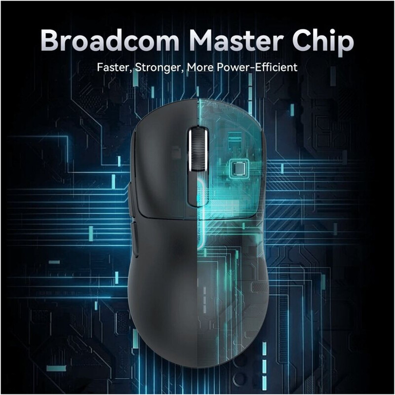 Мышь Bluetooth Attack Shark X3 PRO Black (X3PROB_AS)
