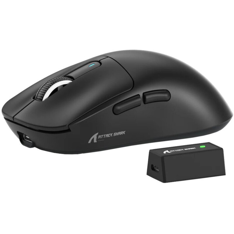 Мышь Bluetooth Attack Shark X3 PRO Black (X3PROB_AS)