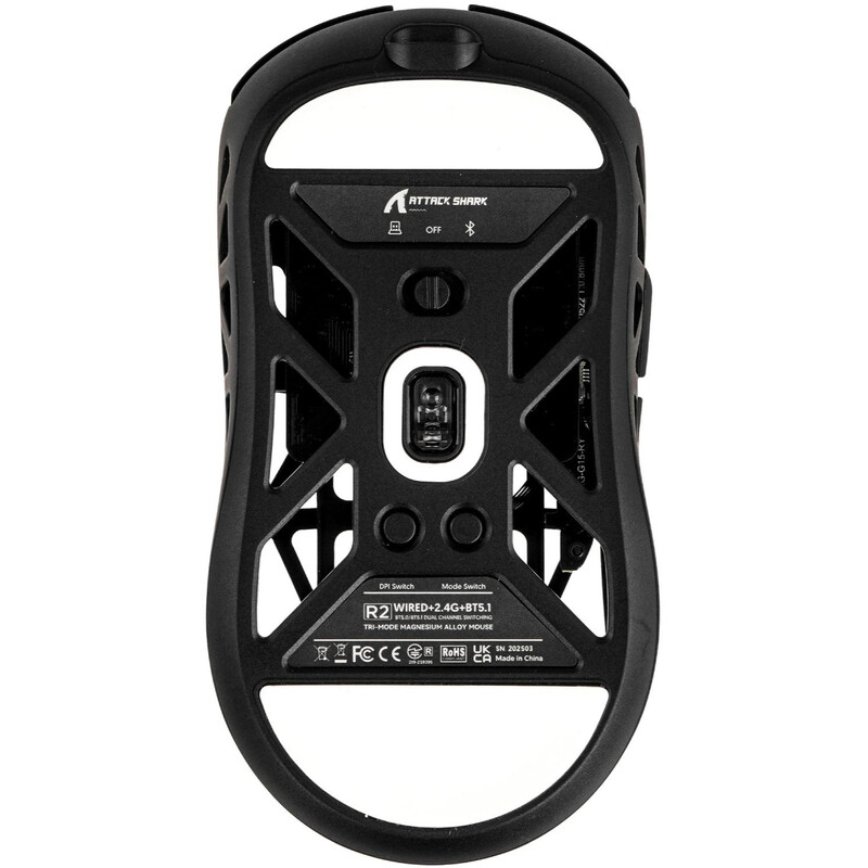 Мышь Bluetooth Attack Shark R2 Black (R2B_AS)