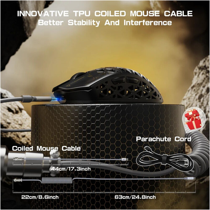 Мышь Bluetooth Attack Shark R5 Ultra Black (R5ULTRAB_AS)