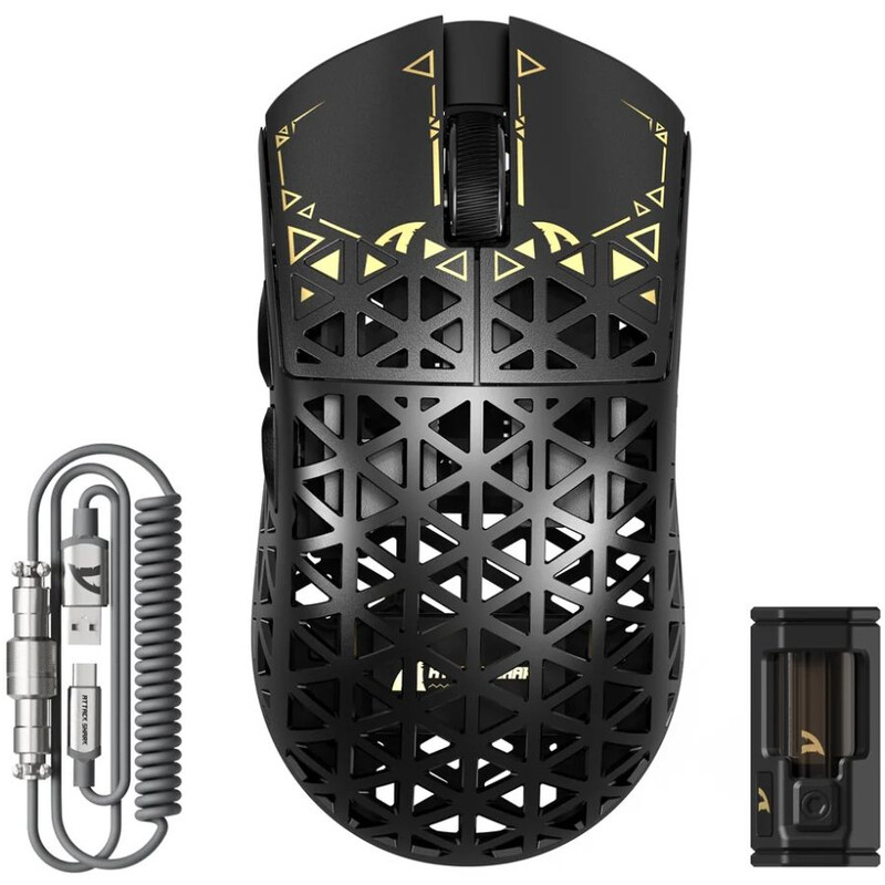 Мышь Bluetooth Attack Shark R5 Ultra Black (R5ULTRAB_AS)