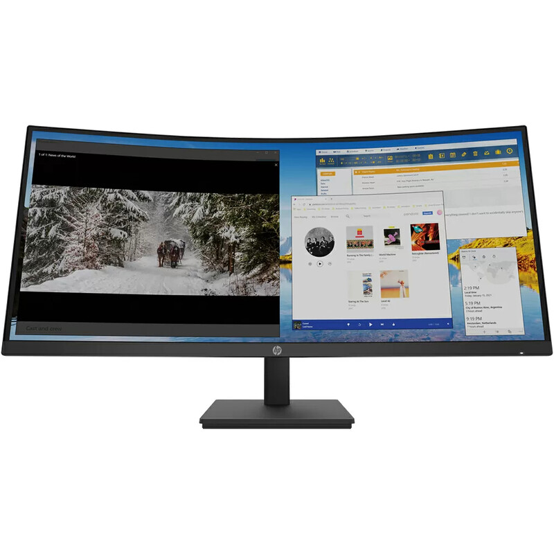 Монитор 34" HP P34hc G4 (21Y56AA) VA Curved Black 100Hz