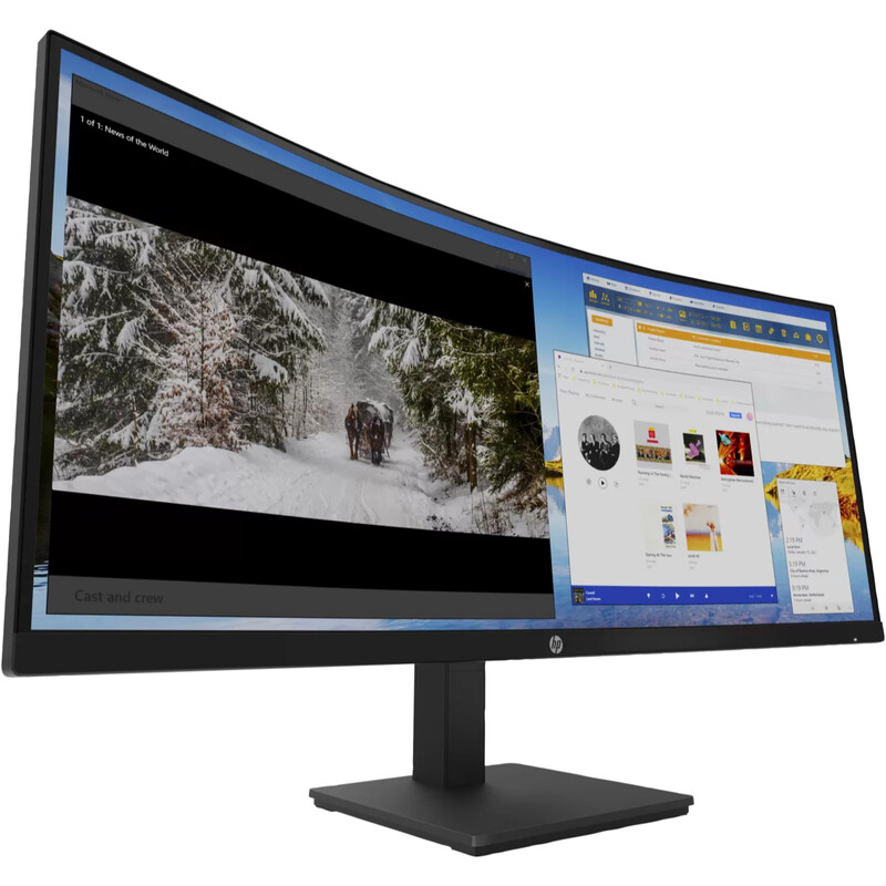 Монитор 34" HP P34hc G4 (21Y56AA) VA Curved Black 100Hz