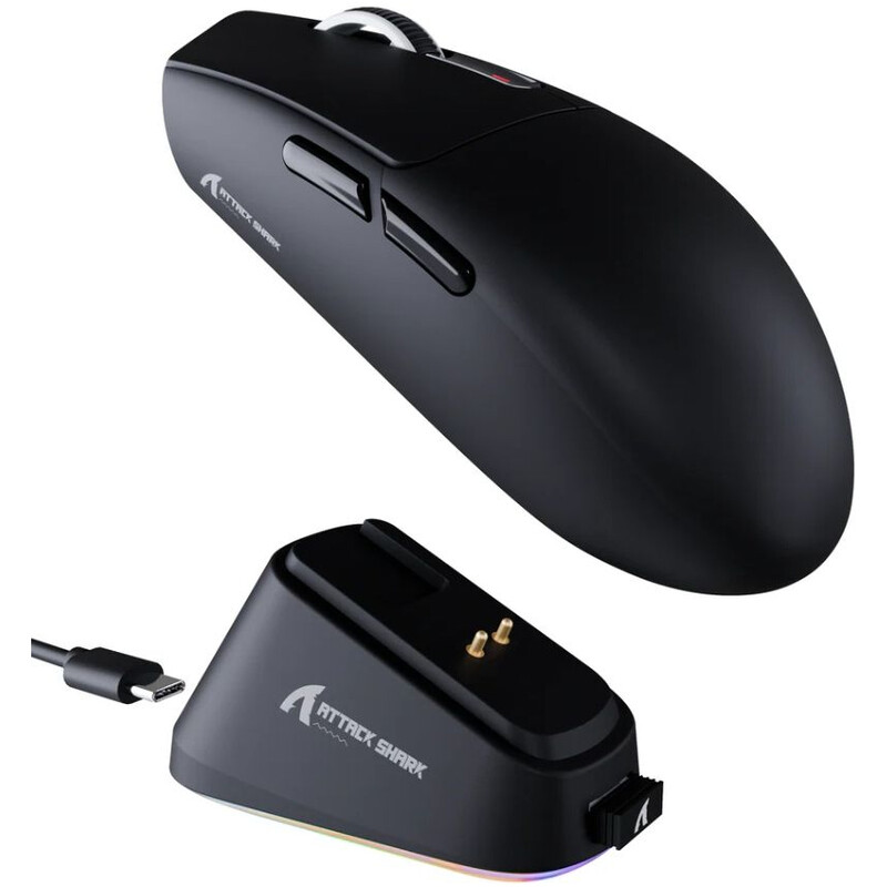 Мышь Bluetooth Attack Shark G3 PRO Black (G3PROB_AS)