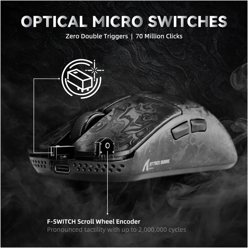 Мышь Bluetooth Attack Shark R11 Ultra Ink Blade (R11ULTRAIB_AS)