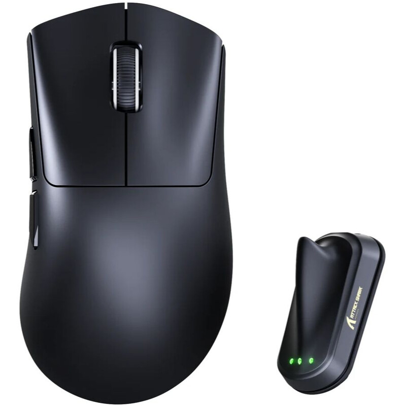 Мышь Bluetooth Attack Shark V8 Ultra-Light Black (V8B_AS)