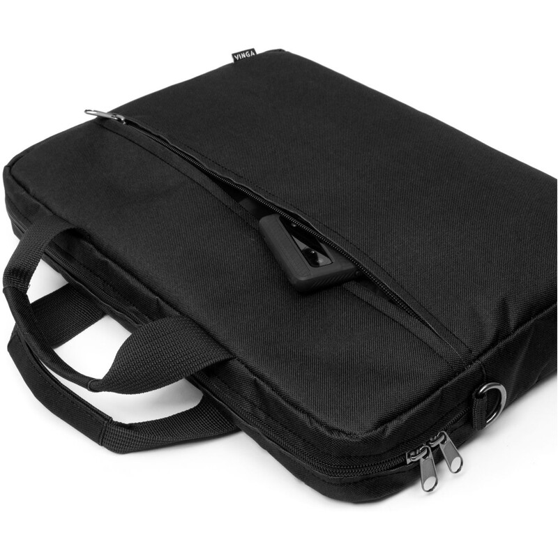 Сумка для ноутбука Vinga 14 Black, white print (NB1402UWBK)