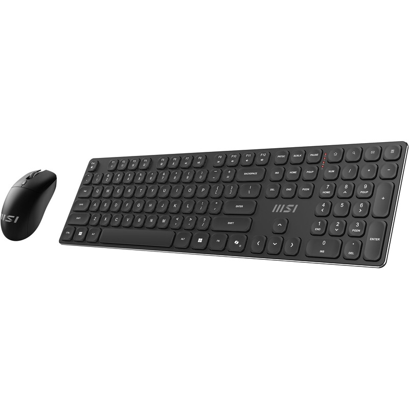 Комплект (клавіатура, миша) MSI Forge K210 W Combo UA Black