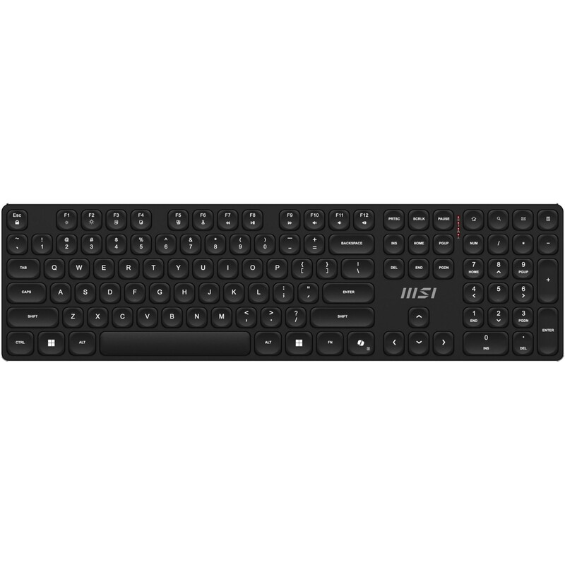 Комплект (клавіатура, миша) MSI Forge K210 W Combo UA Black