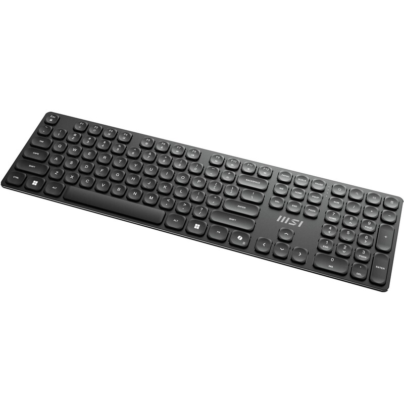Комплект (клавіатура, миша) MSI Forge K210 W Combo UA Black