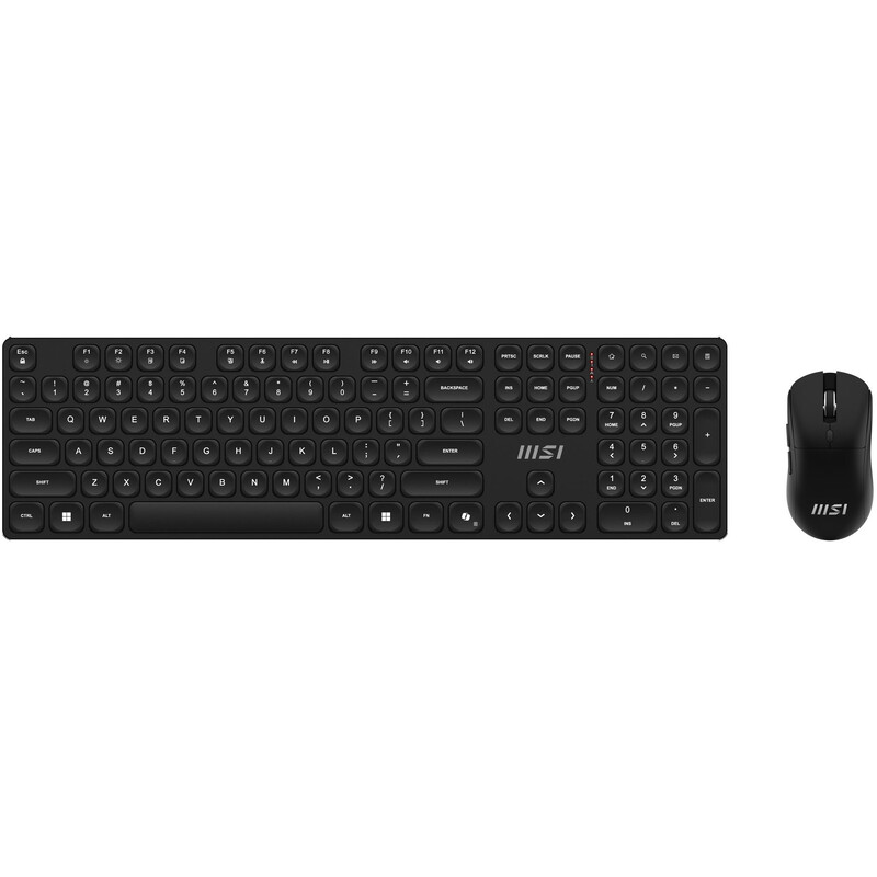 Комплект (клавіатура, миша) MSI Forge K210 W Combo UA Black