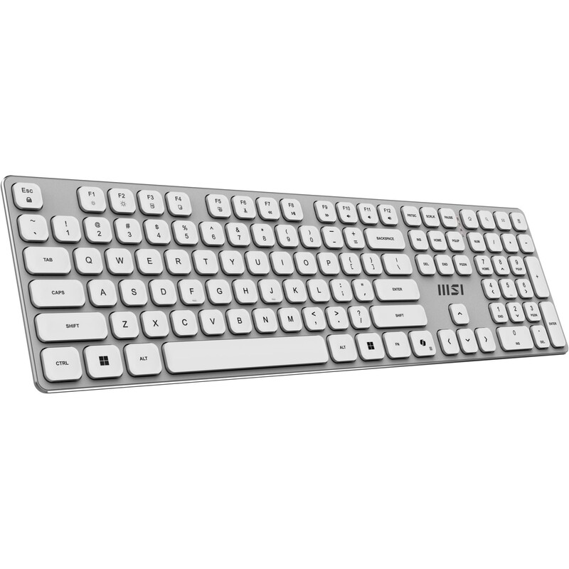 Комплект (клавіатура, миша) MSI Forge K210 W Combo UA White