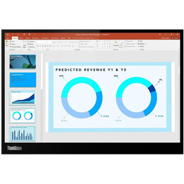 Монітор 14" Lenovo ThinkVision M14d (63AAUAT6WL) IPS Black