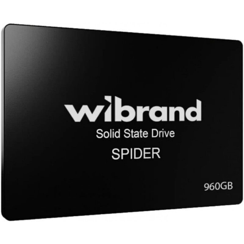 Накопичувач SSD 960GB Wibrand Spider 2.5" SATA 3D NAND TLC (WI2.5SSD/SP960GBST)
