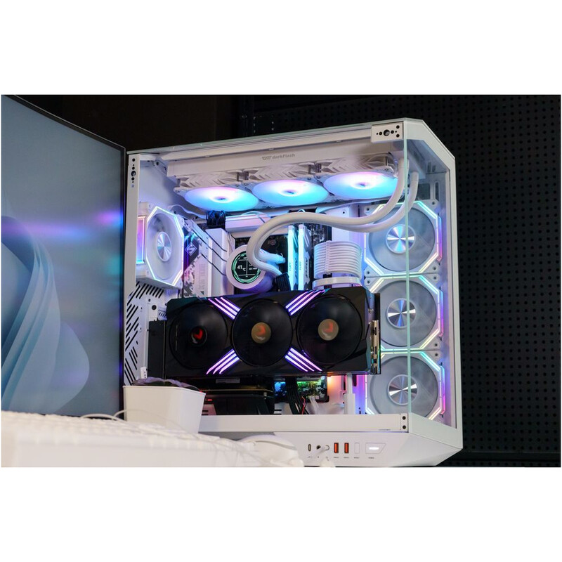 Корпус DarkFlash DY470 White без БП