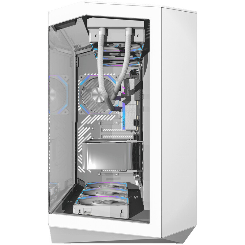 Корпус DarkFlash DY470 White без БП